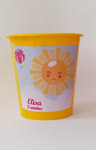 Balde de Pipoca 1l Sol