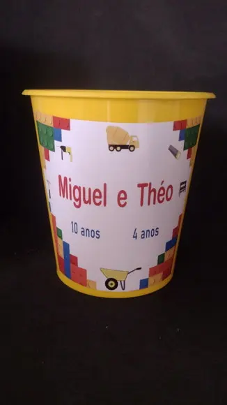 Balde de Pipoca 1litro
