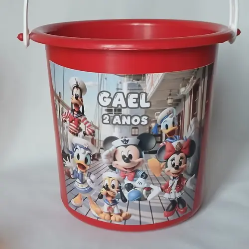 Baldinho de Praia Mickey Marinheiro