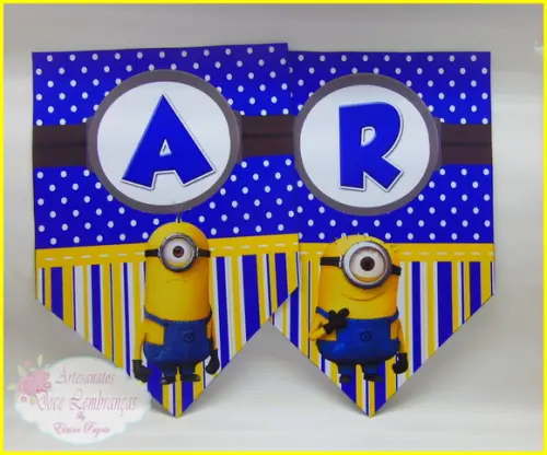 Bandeirola Minions
