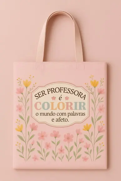 Bolsa Ecobag p/ Professoras