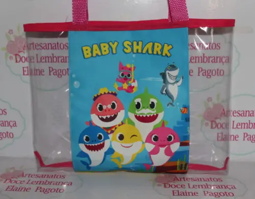 Bolsa Praia Baby Shark