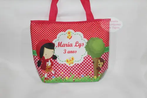 Bolsa Praia Chapeuzinho Vermelho