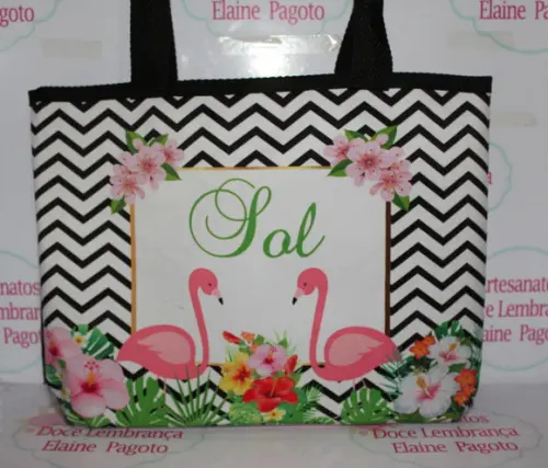 Bolsa Praia Flamingo