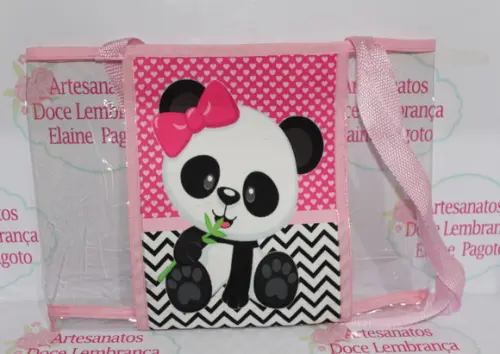 Bolsa Praia Ursinha Panda