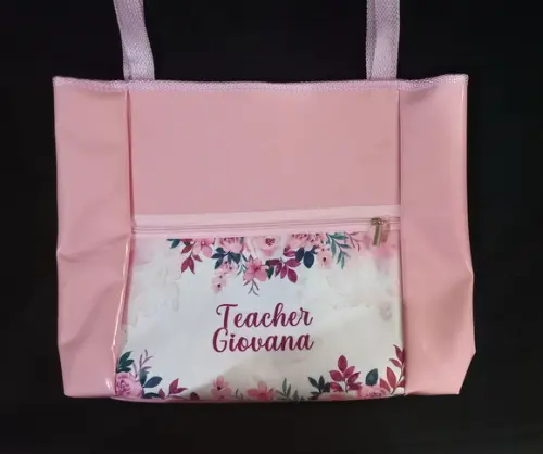 Bolsa Sacola p/ Professoras Aquarela