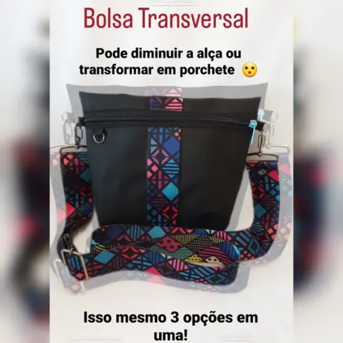 Bolsa Tira Colo - Feminina com Alça Regulável