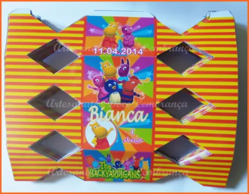 Caixa Bala Backyardigans