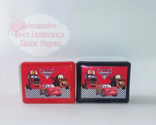 Caixa Box Mcqueen Carros