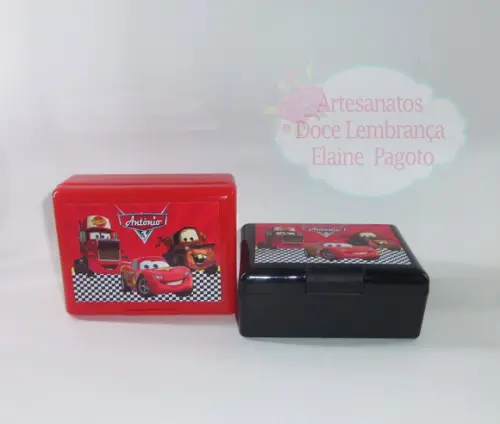 Caixa Box Mcqueen Carros