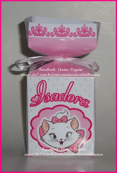 Caixa meia bala da Gata Marie