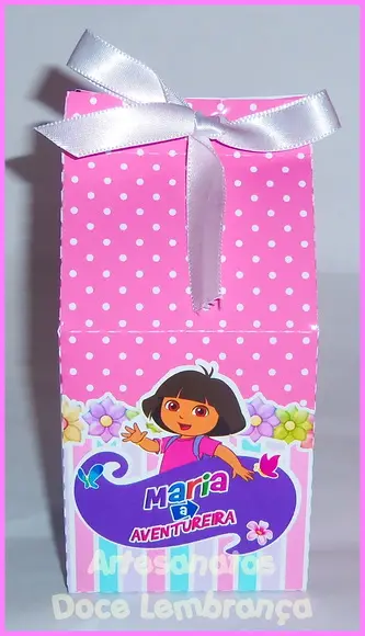 Caixa Milk Dora a Aventureira