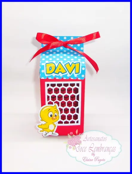 Caixa Milk Celeiro - Galinha Pintadinha