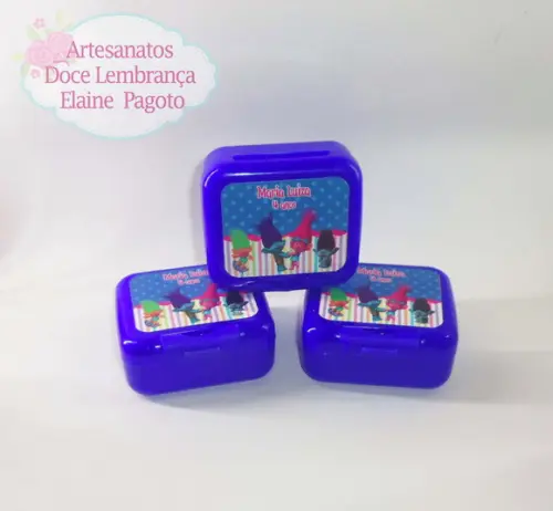 Caixa mini box Top Trolls