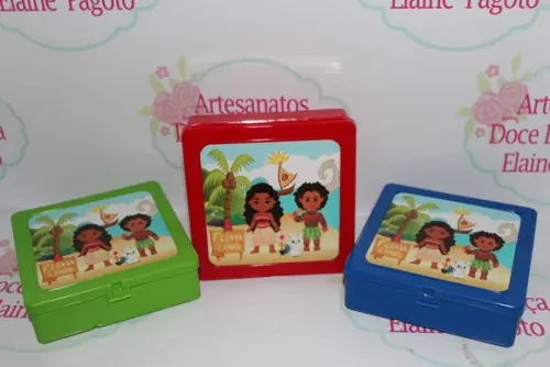 CAIXA ORGANIZADORA 6 DIVISÓRIAS Moana Cute