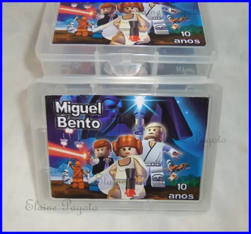 Caixa organizadora Lego