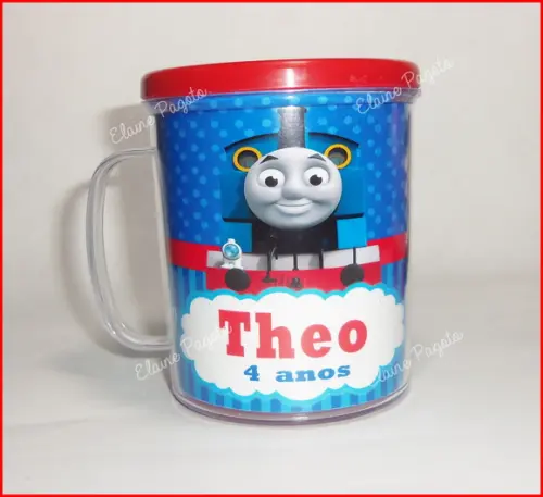 Caneca Acrílica Thomas e seus amigos