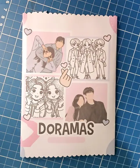 Cards de Colorir Tema Dorama