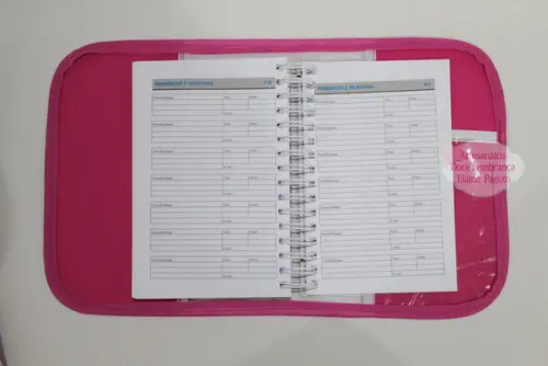 Capa para caderno/agenda Star