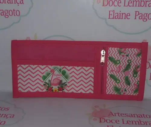 Carteira Flamingo 10 Unidades