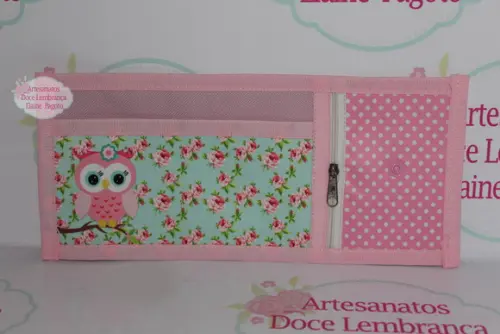 Carteira Infantil Corujinha