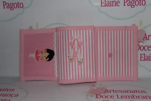 Carteira Infantil Bailarina