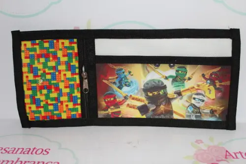 Carteira Infantil Lego Ninja 20 Unidades