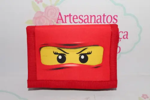 Carteira Infantil Lego Ninja 20 Unidades