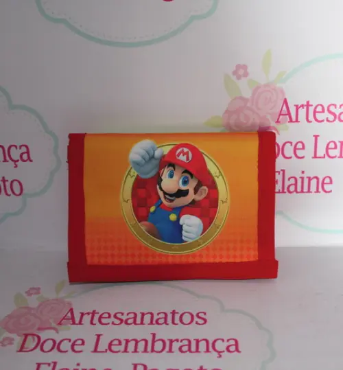 Carteira Infantil Mário 70 Unidades