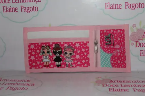 Carteira Infantil Lol Surprise