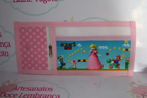 Carteira Infantil Mário 70 Unidades