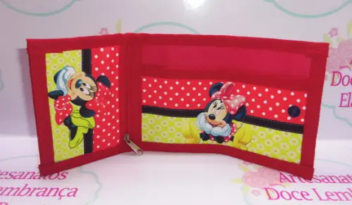 Carteira Infantil Minnie
