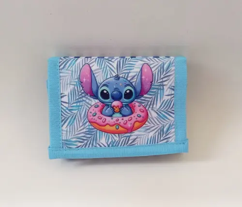 Carteira Infantil Stitch 50 Unidades