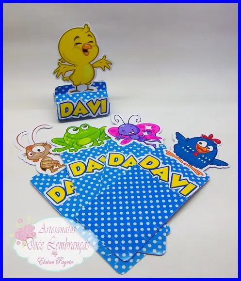 Chocolate duplo Galinha Pintadinha
