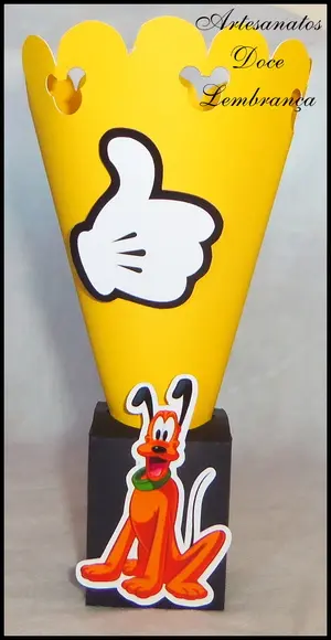 Cone com suporte
