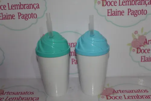 Copo c/ canudo Chantilly S/ personalizar