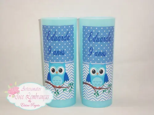 Copo Long Drink Corujinha 50unid
