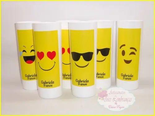 Copo Long Drink Emoji
