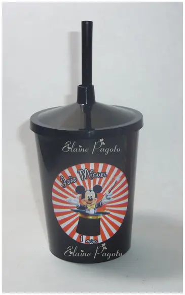 Copo Shake 300ml Mickey e Minnie