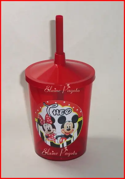 Copo Shake 300ml Mickey e Minnie