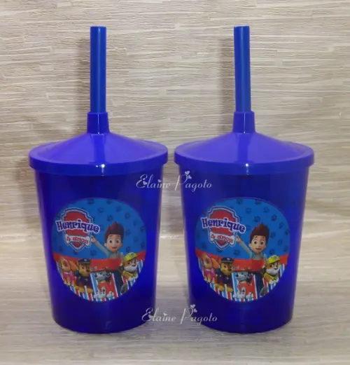 Copo Shake 300ml Patrulha Canina
