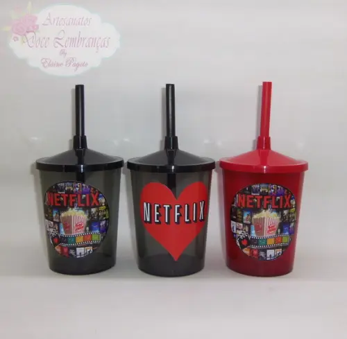 Copo Shake 300ml NetFlix