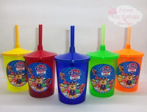 Copo Shake 300ml Patrulha Canina