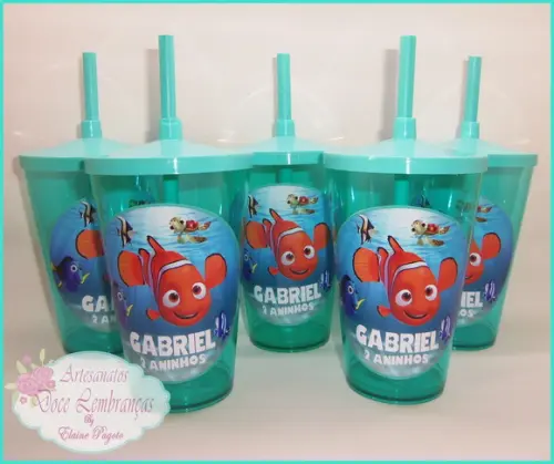 Copo shake 570ml Procurando Nemo
