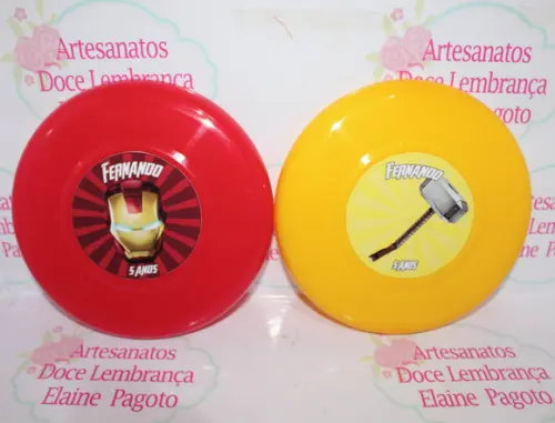 Disco Fly (frisbee) os Vingadores
