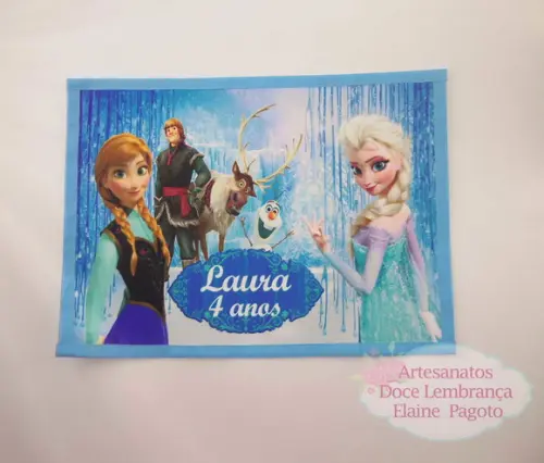 Jogo Americano Frozen