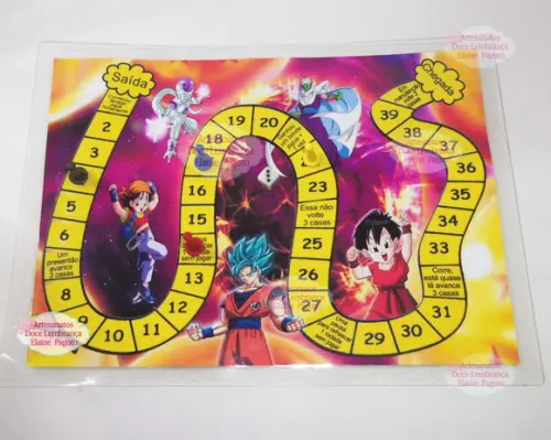 Jogo de Tabuleiro Dragon Ball