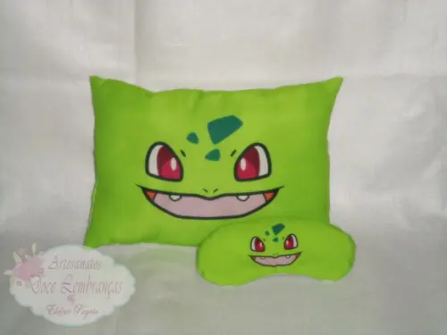 Kit Almofada + Máscara Pokemón