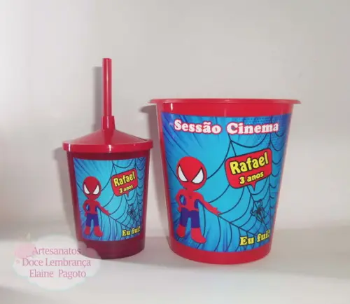 Kit Cineminha Homem Aranha