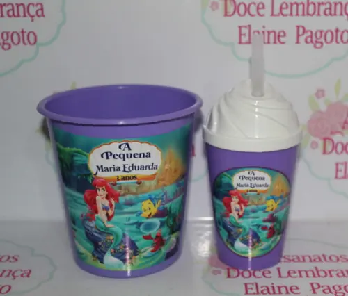 Kit Cineminha Pequena Sereia